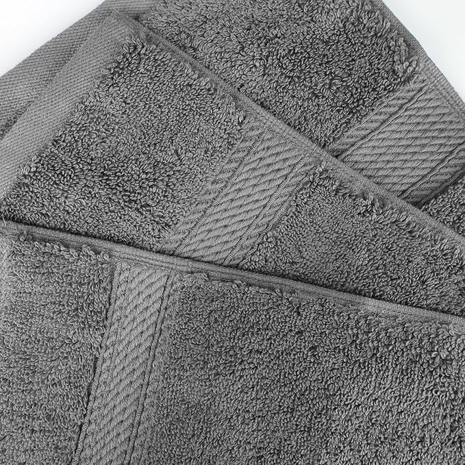 SUPERIOR Egyptian Cotton Pile Bath Sheet Set of 2, Ultra Soft Luxury Towels