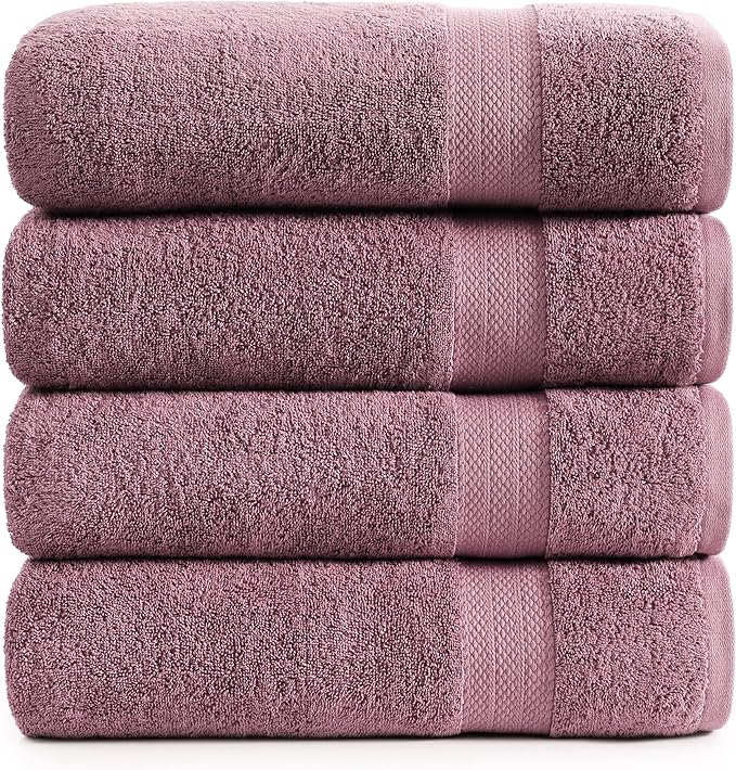 LANE LINEN 100% Ring Spun Cotton Bath Sheets