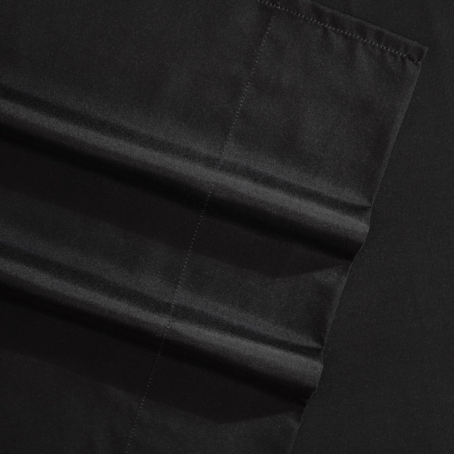 Kenneth Cole - Solutions Queen Sheets, Soft Recycled Polyester 6-Piece Bedding Set, Wrinkle-Resistant and Cooling Finish (Solid Black, Queen)