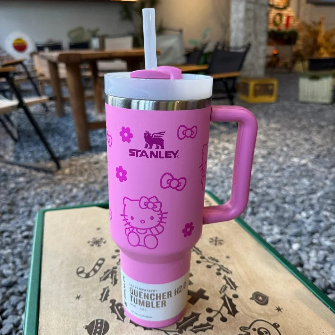Flamingo Pink Quencher H2.0 Tumbler – 40 oz Travel Cup