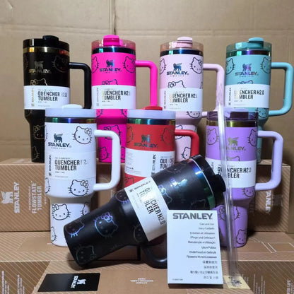 Purple Stanley Quencher H2.0 Tumbler – 40 oz Travel Cup